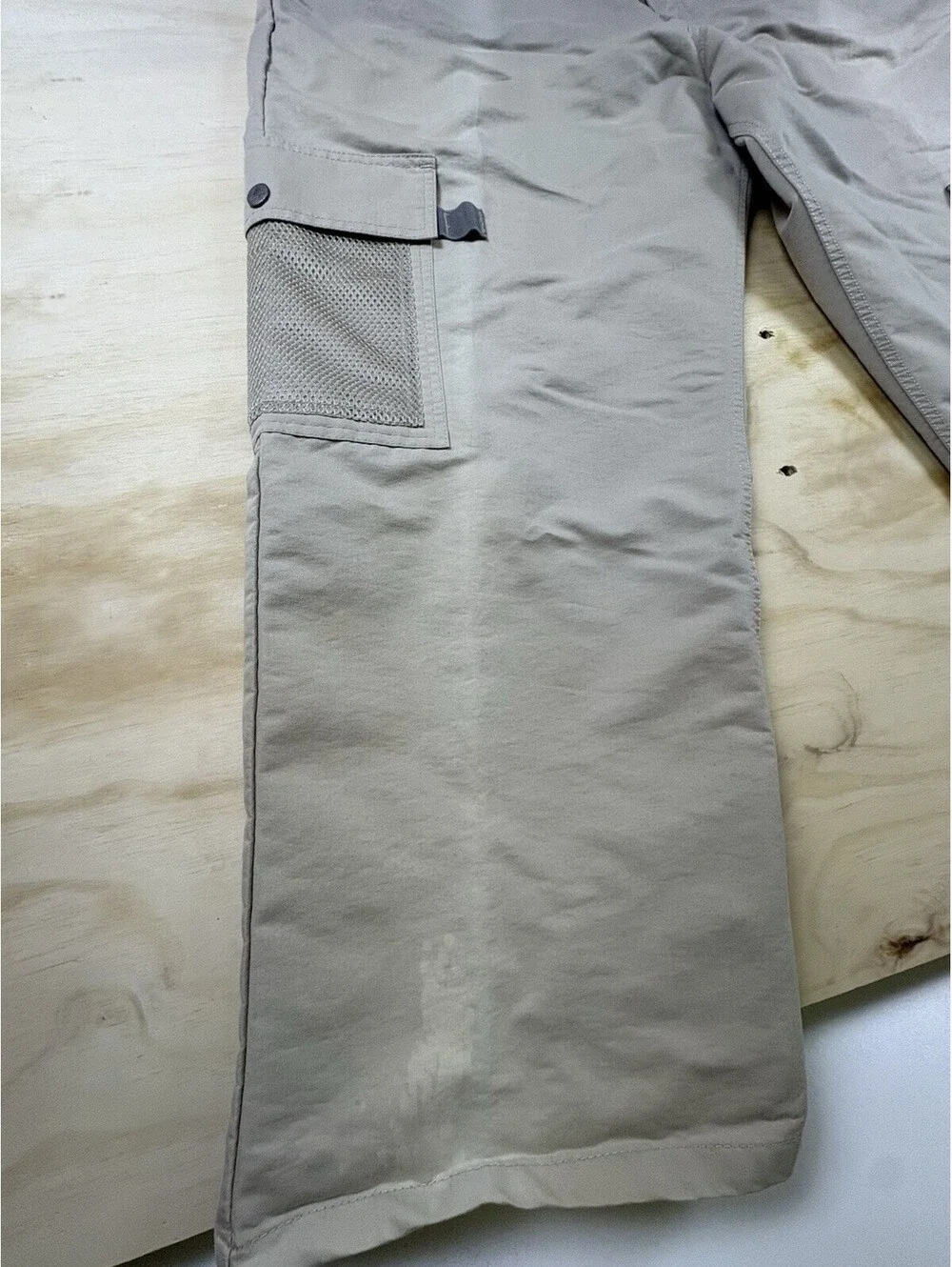 Vintage Levis Silvertab Pants Mens 42x30 Brown Khaki Cargo Baggy Wide Skater Y2K